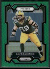 #108 David Bakhtiari 2023 Panini Prizm Green