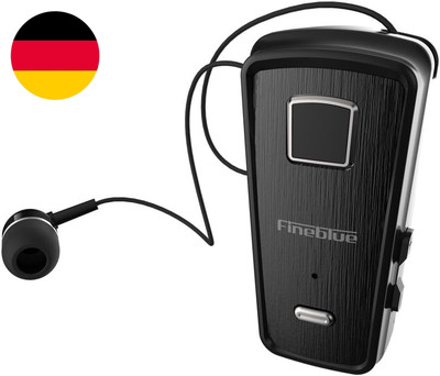 Fineblue F980 Clip-On Kopfhörer Bluetooth 4.0 Kopfhörer Kabel Retractable Kopfhö