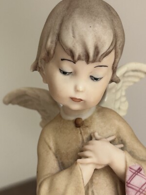VTG 1983 Giuseppe Armani Figurines Florence 7'' Figure 0620-C Italy Signed Angel