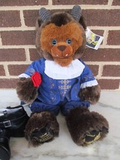 Build A Bear/Disney Beauty & Beast 19" Bestia, traje, rosa, zapatos-2017 nuevo estado