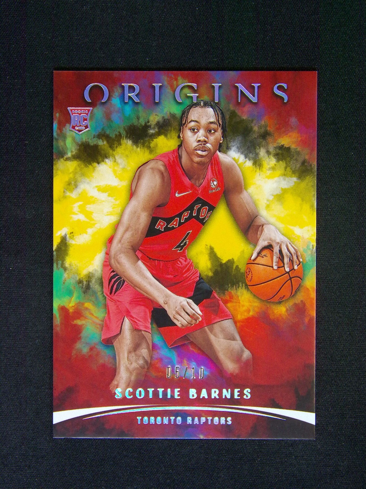 2021-22 Panini Origins Scottie Barnes #54 RC Rookie Gold /10