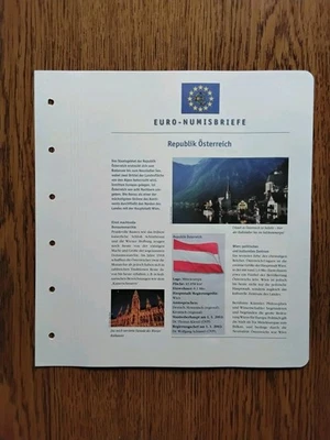 Deutsche Post - 2002 - Österreich - Euro-Numisbrief - Kursmünzensatz - 3,88 Euro - Bild 1 von 4