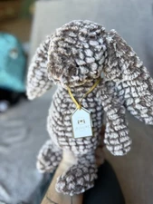 Jellycat Bashful luxe bunny PINE, BNWT guaranteed Authentic 