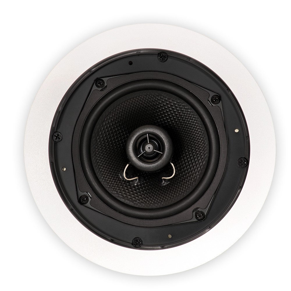 Theater Solutions TS50C Flush Mount In Ceiling Speakers 2-Way 5 Speaker Set