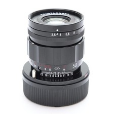 Voigtlander APO-LANTHAR 50mm F/3.5 TypeII VM Black for Leica M -Near Mint- 39