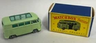 VGC Vtg Matchbox #34 Volkswagon Camping Van Caravette Toy Car Model W/Box (P)