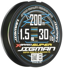 X-Braid Super Jigman X8 200m 1.5 30lb 5 colors