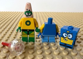 LEGO: Super Hero SpongeBob + Patrick, bob026, bob025, 3815, HEROIC HEROES, 2012