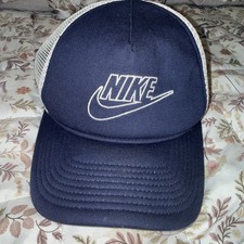 Nike snapback trucker mesh hat Navy Blue With...