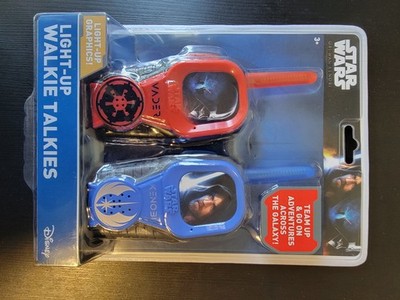 NEW Star Wars Obi-Wan Kenobi Light-Up Walkie Talkies, Vader & Kenobi Walkies