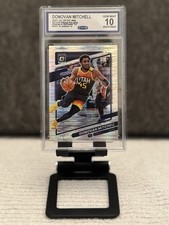 2021-22 Panini Donruss Optic Donovan Mitchell #45 Pulsar Prizm Utah Jazz CGC 10