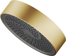 High Pressure Shower Head With Anti-Clog Jets - 360 Rotation Adjustable Gold