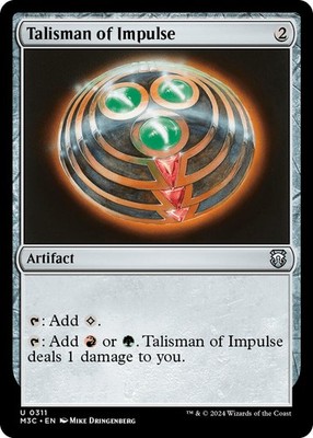 Talisman of Impulse [Modern Horizons 3 Commander] Near Mint