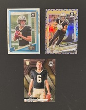 Michael Thomas & Tyler Shough (RC) - Saints - 3 Card Lot (Blue Star Prizm)