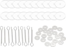 20mm Doll Joints Set with Removable Cotter Pins for DIY Crafts