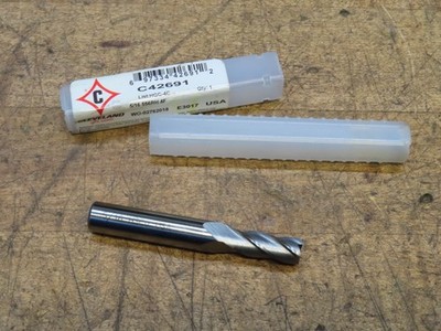 Cleveland 5/16'' 4fl HSCo endmill 3/8'' shaft