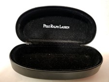 POLO RALPH LAUREN Black Hard Shell Eyeglasses Sunglasses Case Box Organizer Used