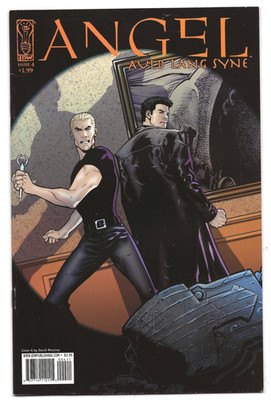 IDW Publishing ANGEL AULD LANG SYNE #4 first printing cover A