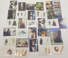 1996 Star Wars Panini Sticker Trading Cards Restposten Sammlung x32