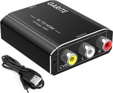 Garite Convertitore da RCA a HDMI, da AV a HDMI 1080P