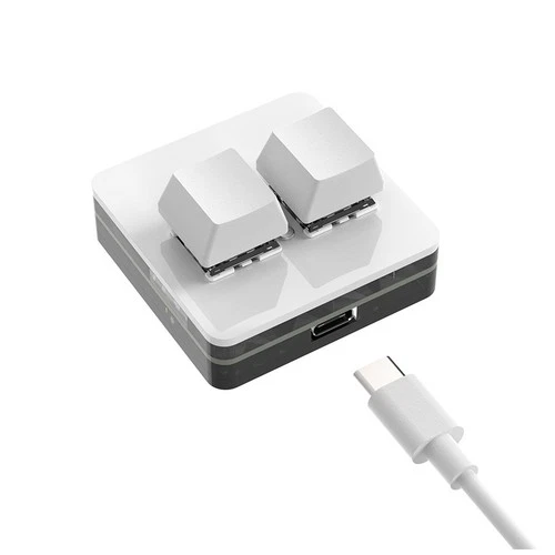 Benutzerdefinierte -Tastatur, 2 Tasten, RGB-Makro, OSU-Tastatur, Programmie8219