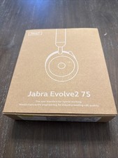 Jabra Evolve2 75 USB-A Wireless Headset w/ 8-Microphone Technology 27599-989-999