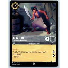 Aladdin Cornered Swordsman 171/204 Disney Lorcana Trading Card Single