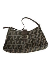 FENDI Mamma Bucket Shoulder Bag, Zucca Print,...
