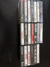 Lot Of 20 Cassette Tapes- Classic Rock And Miscellaneous. Meat Loaf, Eagles Etc