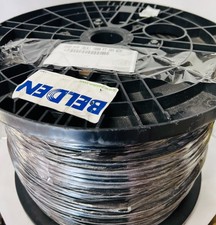 Belden 9066 Coaxial Cable 75 Ohm 18awg Duobond Shielded 1000ft Spool Black