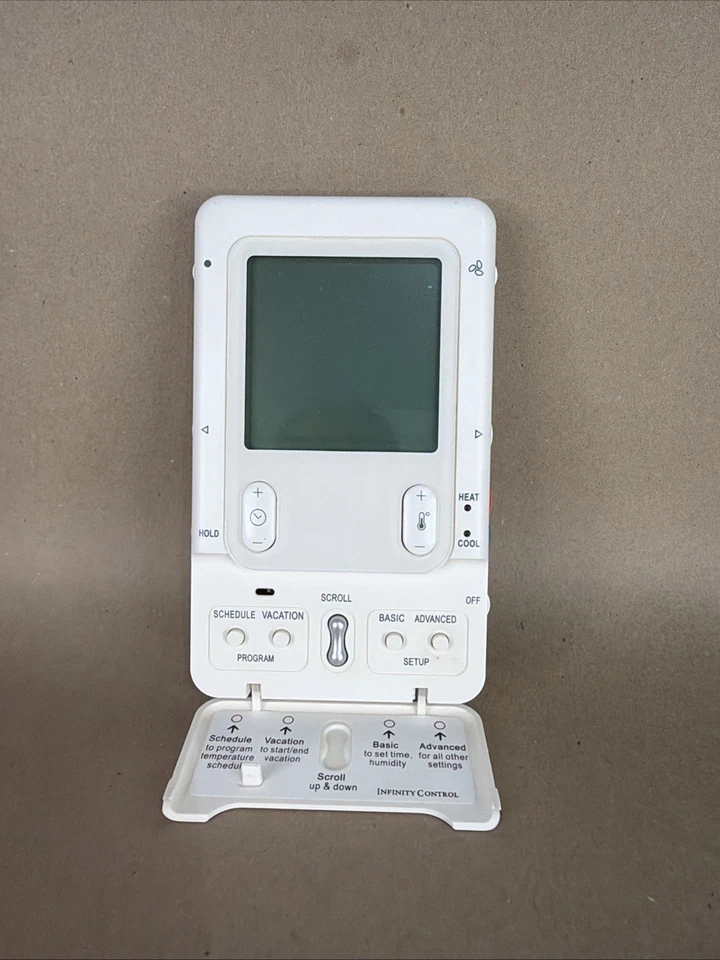 Carrier Infiniti SYSTXCCUID01-V Programmable Digital Thermostat Version 23 (T5) - Image 3 of 4