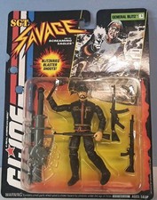 Vtg G.I. Joe Sgt Savage General Blitz Blitzkr...