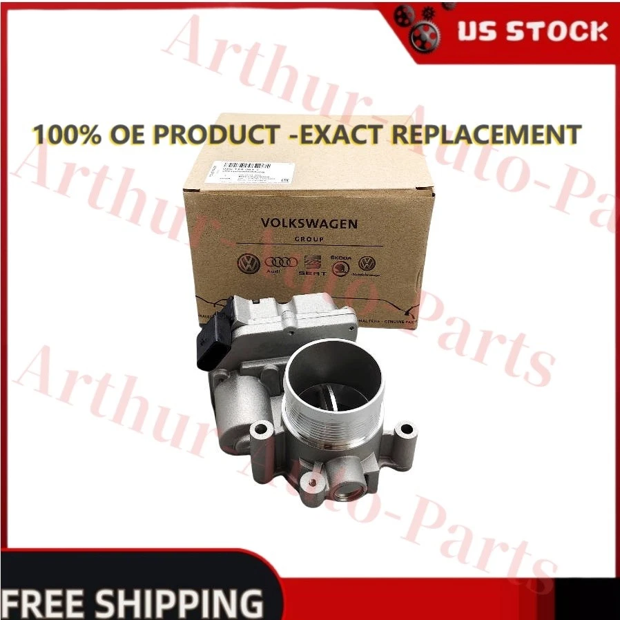 NEW OEM Throttle Body 03G-128-063-T 03G128063T For Volkswagen Golf Jetta Audi A3 - Изображение 4 из 4