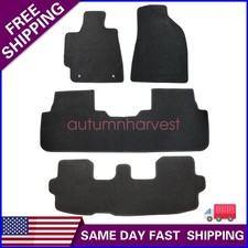 For 2009 2010 2011 2012 2013 Toyota Highlander 7seats Velour Floor Mats Carpet