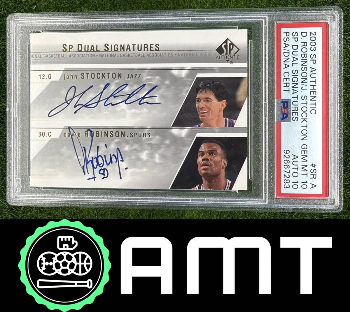 Upper Deck David Robinson Basketball Autographed Sports Trading