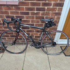 Ribble Corsa Nero carbon road bike, Large 20 spd Campagnolo Centaur groupset