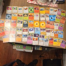 Pokémon 63 Card Lot Charmander Ponyta Porygon Magcargo Growlithe