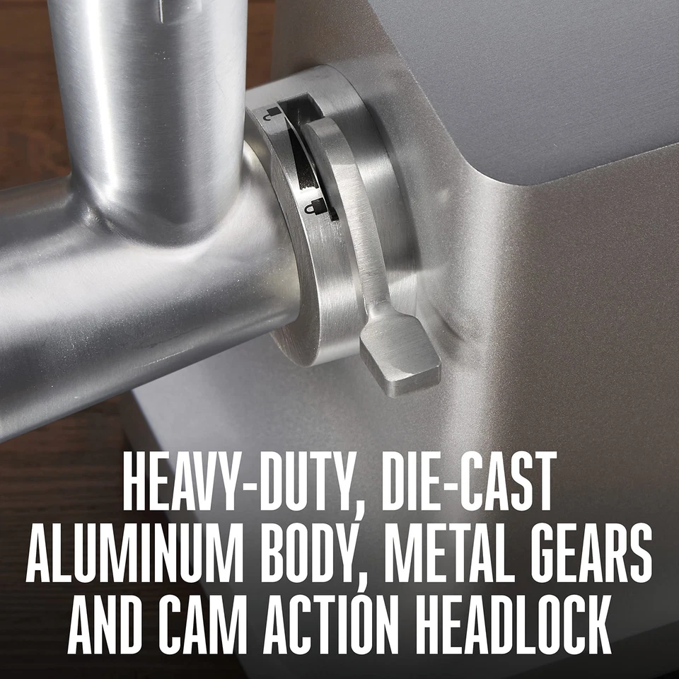 Электрическая мясорубка и начинка для колбасы, #12 750 Вт, двигатель 1 л.с., шлифовальные станки 4 л... - Изображение 4 из 4