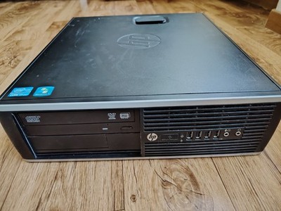 PC HP Elite 8200 SFF i7-2600  4X 3,4 GHz  4GB RAM 120 SSD ROM DVD-Brenner. 