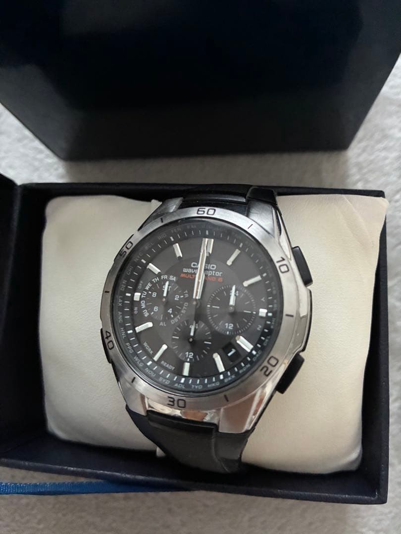 【新品】CASIO wave ceptor ソーラー電波時計 5174 JA CASIO Wave Ceptor Solar Radio-Controlled Watch 5174 From Japan for