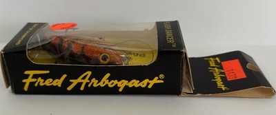 Fred Arbogast Flash Dancer,3/8oz, Red/Silver/Blk Back/Sparkle
