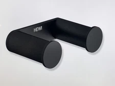 HEWI Towel Hooks for Bathrooms , Matte Black Bathroom Towel Hook Wall system 162