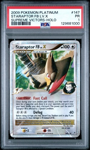 Staraptor FB LV.X graded PSA 1 for sale on eBay