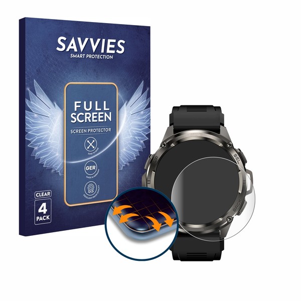 4X Full-Screen Schutz Folie FüR Kospet Tank T3 Ultra 3D Curved Edge Display-image