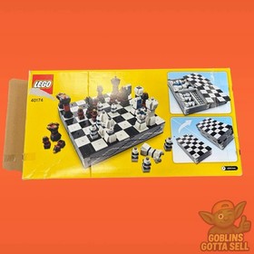 LEGO - 40174 - LEGO Chess - For Parts, Original Box NO Manual (Missing Pieces)