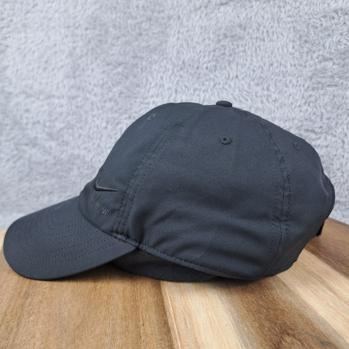 Nike x Matthew M Williams Hat Cap Strap Back Triple Black Logo MMW