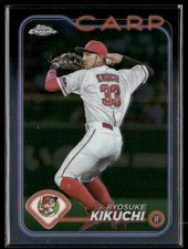 Ryosuke Kikuchi 2024 Topps Chrome NPB Hiroshima Toyo Carp