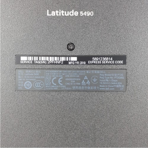 Dell Latitude 5490 14” FHD Laptop i5-8350U 8GB RAM 256GB SSD Windows 11 Pro - Picture 15 of 19