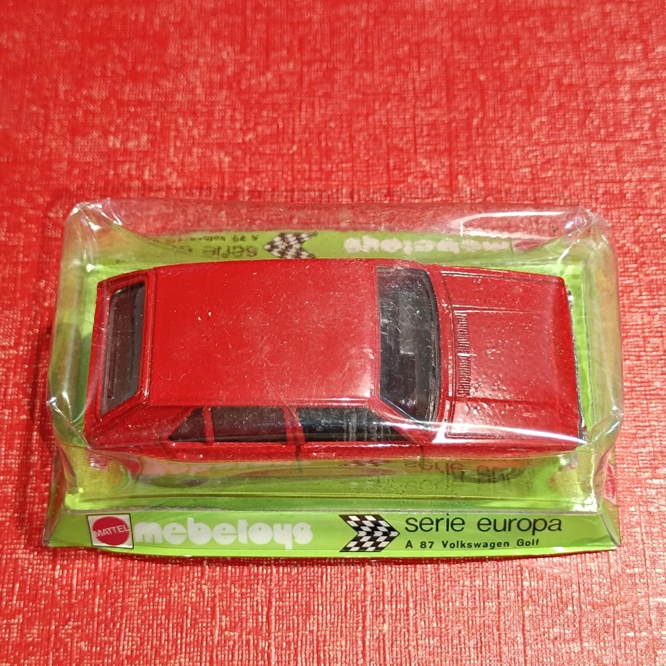 VOLKSWAGEN GOLF rouge 1/43 MEBETOYS europa  - Photo 3/4