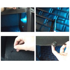 Car Parcel Shelf Cord Interior Rear Parcel Shelf String Tonneau Cover Strap ABS-